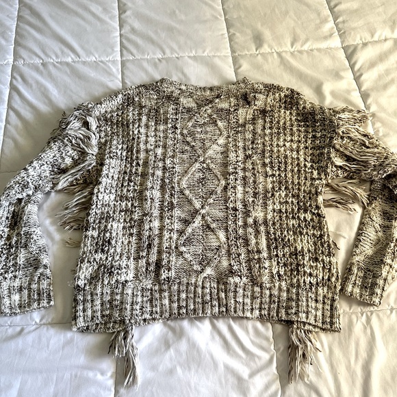 DEAR JOHN sweater with fringe detail - Picture 5 of 5